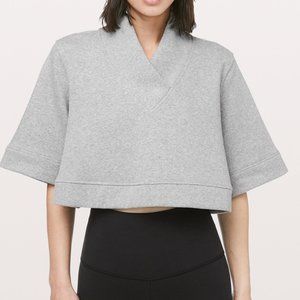 Lululemon light grey sweater